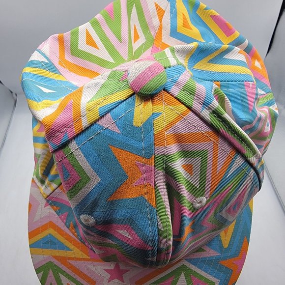 CLH Creating Limitless Heights Adults Small Medium Stars Allover Print Hat Cap - Picture 6 of 9